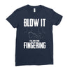 alien blow it fingering Ladies Fitted T-Shirt
