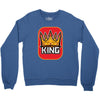king red Crewneck Sweatshirt