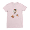 Gas Mask Ladies Fitted T-Shirt
