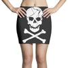 skull and crossbones pirate neon Mini Skirts