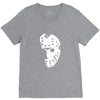 halloween hockey mask V-Neck Tee