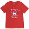 i'm really a unicorn V-Neck Tee