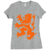 lion rampant Ladies Fitted T-Shirt