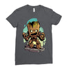 groot Ladies Fitted T-Shirt