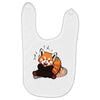 red fox 5 Baby Bibs