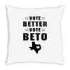vote beto Throw Pillow