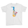 sax addict saxophone Youth Tee