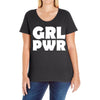 girl pwr Ladies Curvy T-Shirt