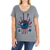 dystopia Ladies Curvy T-Shirt