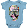 Summer Skull Baby Onesie