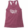uncle since 2015 Racerback Tank