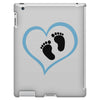Baby Boy with Heart Any Name Customized iPad 3 and 4 Case