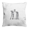 dali walkers Throw Pillow