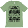 Real Kings Are Born On December 9 T-Shirt
