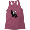 Wolf And Human Racerback Tank