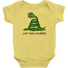 don't tread on memes Baby Bodysuit