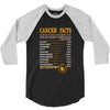 Cancer Facts Zodiac 3/4 Sleeve Shirt