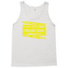 danger danger friend zone funny slogan Tank Top