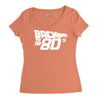 back to the 80's, funny retro Women's Triblend Scoop T-shirt