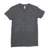 peaceful Ladies Fitted T-Shirt