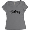 fantasy Women's Triblend Scoop T-shirt