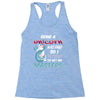being a unicorn Racerback Tank