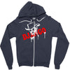 django unchained Zipper Hoodie