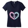 pure love Women's V-Neck T-Shirt