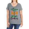 my first grade kids are smart cookies Ladies Curvy T-Shirt