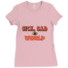 sick sad world Ladies Fitted T-Shirt