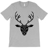 poly deer black T-Shirt