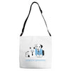 rex and whiskers attorneys Adjustable Strap Totes