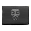 v for vendetta mask guy fawkes cool girls womens cotton t shirt dw01 Accessory Pouches