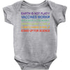 earth is not flat Baby Bodysuit