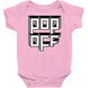 pop off square Baby Bodysuit