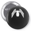venom logo spiderman comic superhero cool Pin-back button