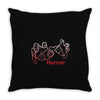 horror hands Throw Pillow