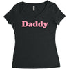 Daddy Women's Triblend Scoop T-shirt
