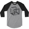 escher's jail 3/4 Sleeve Shirt