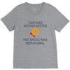 i survived another meeting rectangle V-Neck Tee