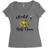 world's best nana Women's Triblend Scoop T-shirt
