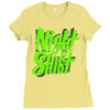 night shift Ladies Fitted T-Shirt