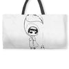 winter girl Weekender Totes