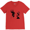 khabib vs mcgregor V-Neck Tee
