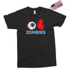i heart zombies scary eye bloody heart halloween Exclusive T-shirt