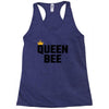 queen bee black Racerback Tank