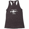 black guns matter Racerback Tank