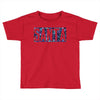 santa colorful glitter Toddler T-shirt