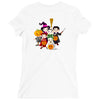 halloween kids Ladies Fitted T-Shirt