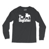 the dogfather  nerd retro der pate godfather fun Long Sleeve Shirts